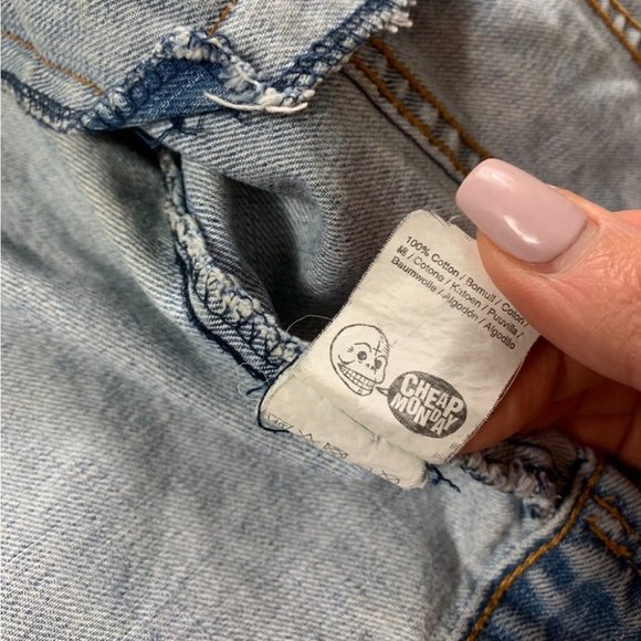 Cheap Monday Blue Jean Jacket - Picture 9 of 13